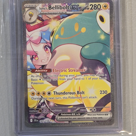 Iono's Bellibolt ex Pokmon Card - aseduan.cl